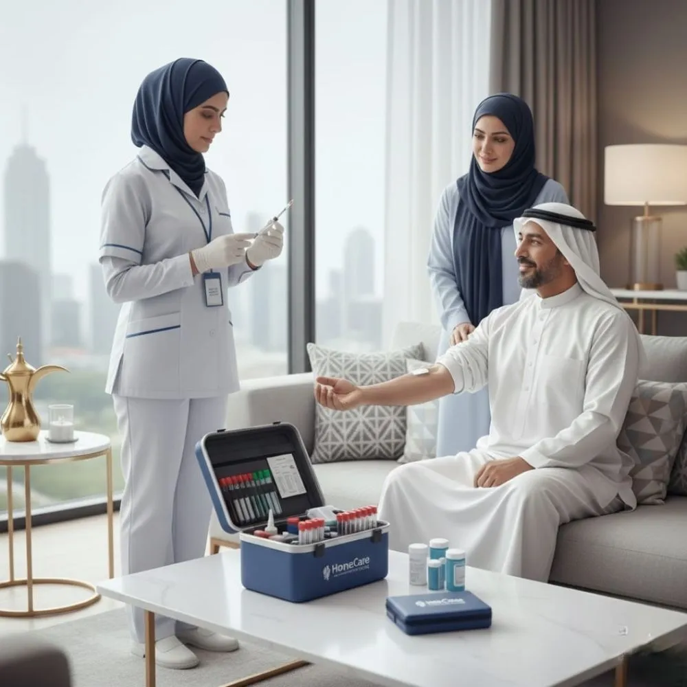 ما الحالات التي تحتاج سحب عينات في البيت؟